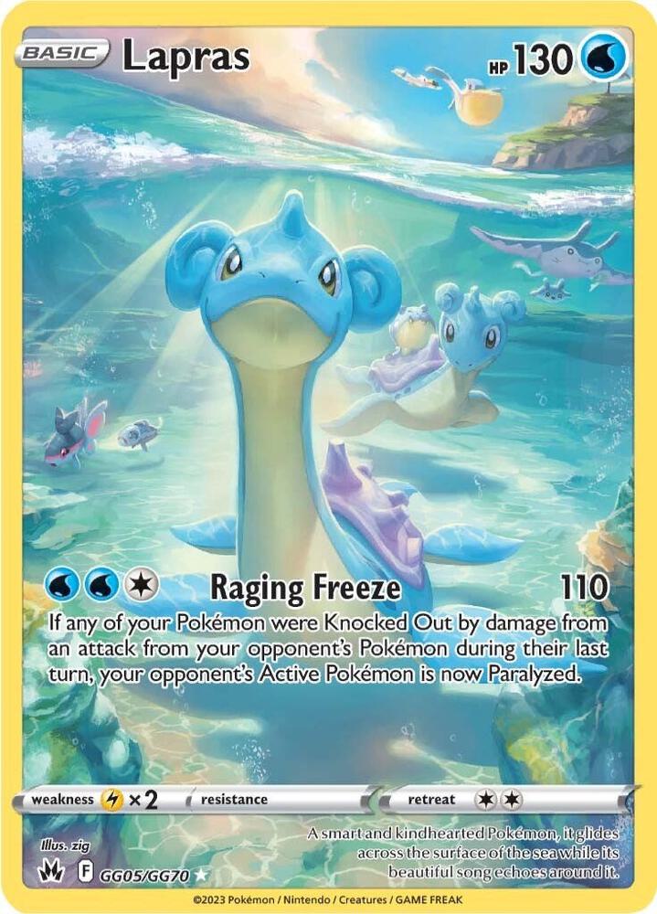 Lapras gg05 NM