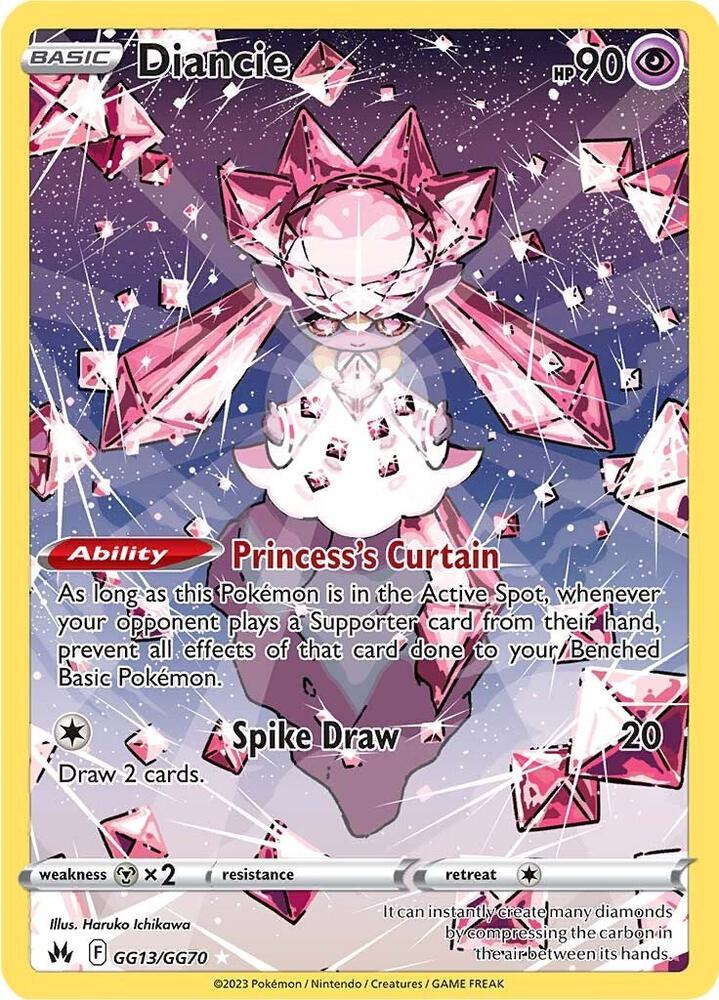 Diancie gg13 NM