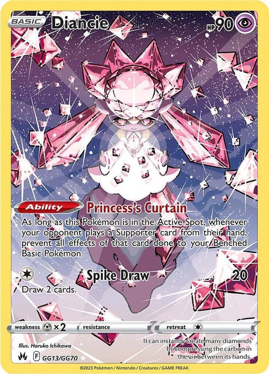Diancie gg13 NM